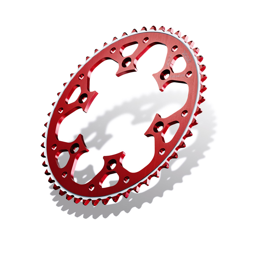 SPROCKET REAR RADIALITE HONDA CR80/85 86-07,  CRF150R 07-24  50T RED